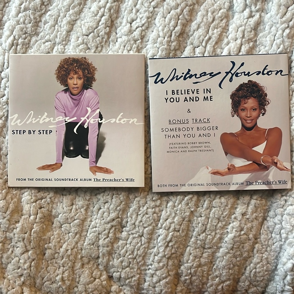 1996 Whitney Houston CDS